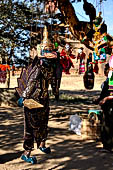 Bagan Myanmar. Souvenirs sold to tourists at the Dhammayangyi temple.